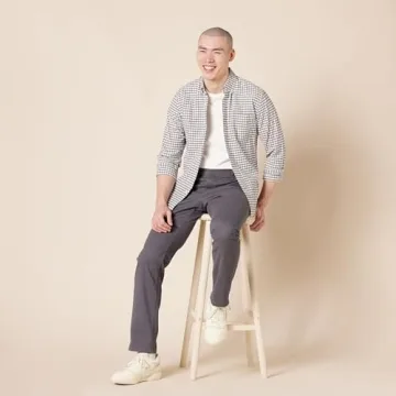 Amazon Essentials Men's Slim-Fit Chino Pants - Stylish Comfort