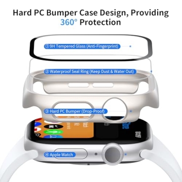 Protective Cases for Apple Watch Series 11/10 with Diverse Colors