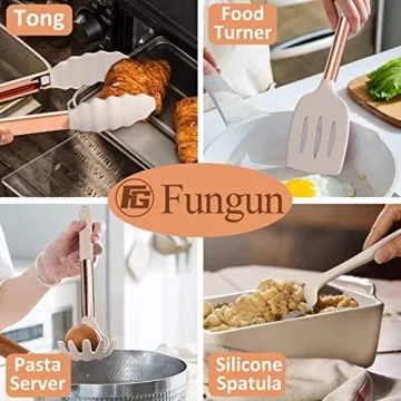 Versatile Silicone Cooking Utensil Set - 24 Pcs Kitchen Tools