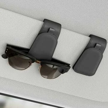 Sotfamily Sunglasses Clip for Car Visor - 2 Pack