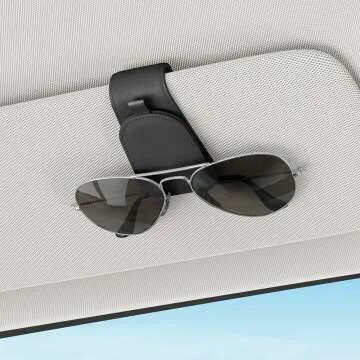 Sotfamily Sunglasses Clip for Car Visor - 2 Pack