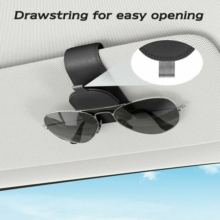 Sotfamily Sunglasses Clip for Car Visor - 2 Pack