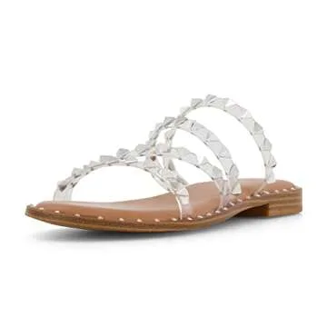 Stylish CUSHIONAIRE Women's Tonya Studded Slide Sandals with Memory Foam Comfort