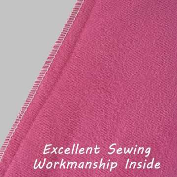 FUTEI 18x18 Hot Pink Tassel Pillow Covers Set of 2