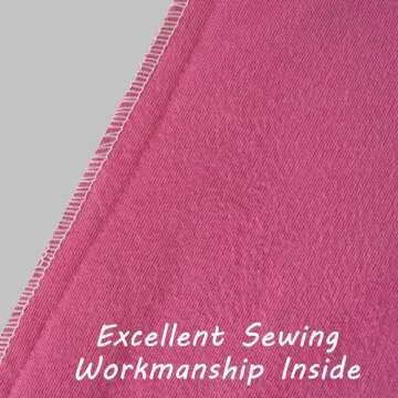 FUTEI 18x18 Hot Pink Tassel Pillow Covers Set of 2