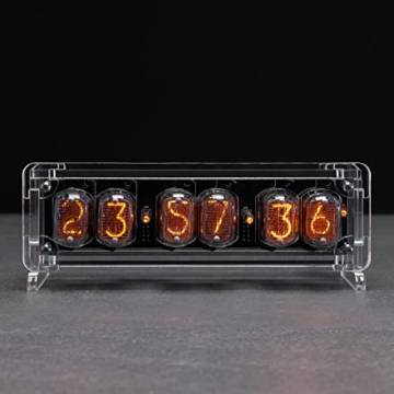 NixieStar Nixie Tube Clock with IN-12 Tubes & Visual Effects