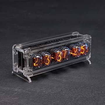 NixieStar Nixie Tube Clock with IN-12 Tubes & Visual Effects