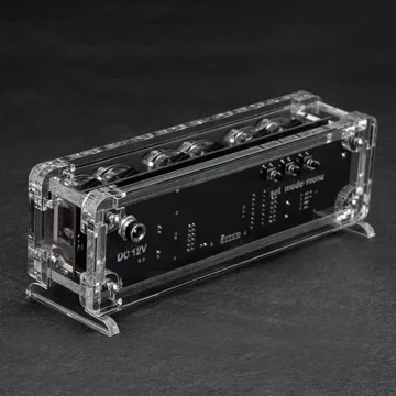 NixieStar Nixie Tube Clock with IN-12 Tubes & Visual Effects