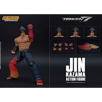 Tekken 7 Jin Kazama 1/12 Action Figure by Storm Collectibles