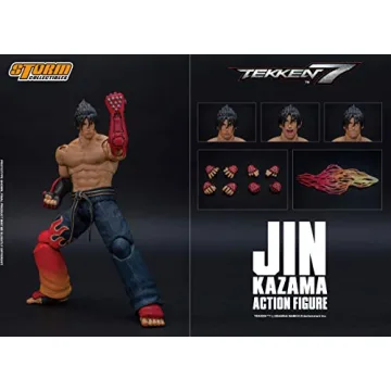 Tekken 7 Jin Kazama 1/12 Action Figure by Storm Collectibles