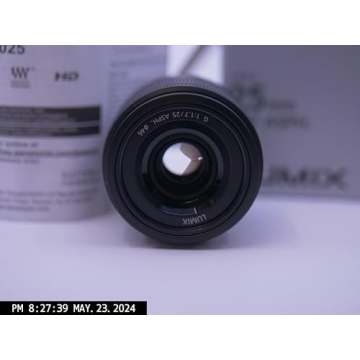Panasonic Micro Four Thirds 25mm F1.7 Lens for Stunning Photography