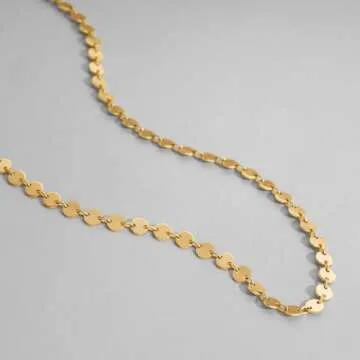 Stunning Dremmy Studios Gold Coin Choker Necklace for Women