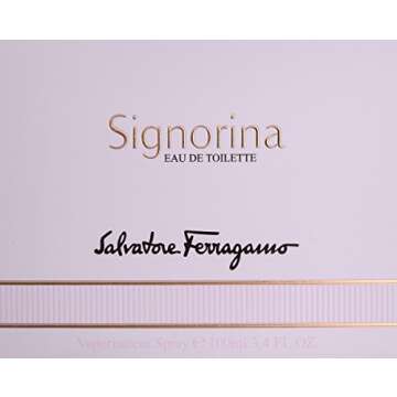 Salvatore Ferragamo Eau de Toilette Spray for Women, 3.4 Ounce