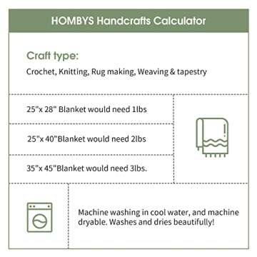 HOMBYS Sage Green Chunky Chenille Yarn for Crocheting, Bulky Thick Fluffy Yarn for Knitting,Super Bulky Chunky Yarn for Hand Knitting Blanket, Soft Plush Yarn, 8 Jumbo Pack (27 yds,8 oz Each Skein)