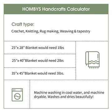 HOMBYS Sage Green Chunky Chenille Yarn for Crafting