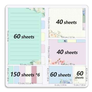 Sticky Notes Set Sticky Notes Tabs Divider Sticky Notes Planner Sticky Notes Sticky Note Dividers Ta...