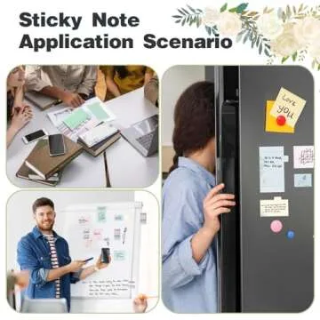 Sticky Notes Set Sticky Notes Tabs Divider Sticky Notes Planner Sticky Notes Sticky Note Dividers Tabs Book Notes Office Supplies Back to School Supplies
