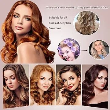 Beauty Unlocked: ROPIKIS Hair Rollers Set for Easy Styling