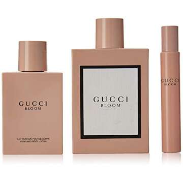 Gucci 3 Piece Bloom Eau de Parfum Spray Gift Set for Women