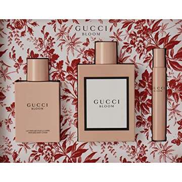Gucci 3 Piece Bloom Eau de Parfum Spray Gift Set for Women