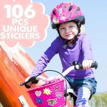 Y2k Retro Aesthetic Stickers, 106pcs Cool 2000s Cyber Trend Stickers, Vinyl Waterproof Sticker for Laptop, Guitar, Water Bottle, Birthday Gifts for Girls, Kids, Teens