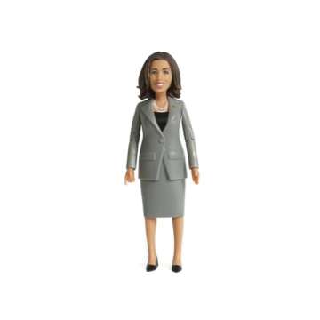 FCTRY Kamala Harris Political Action Figure - Novelty Figurine 2025 - Kamala Harris Bobblehead-Inspi...