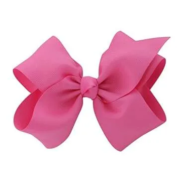 QingHan 20pcs 5 Inch Hair Bows For Girls - Stylish Accessories