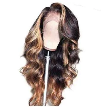 QUINLUX WIGS 13x4 Body Wave Lace Front Human Hair Wig