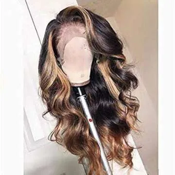 QUINLUX WIGS 13x4 Body Wave Lace Front Human Hair Wig