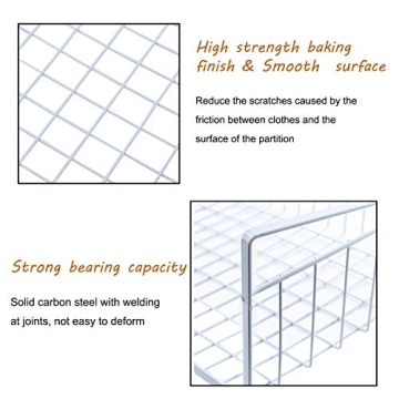 HOMOKUS Under Shelf Baskets - Easy to Install Storage