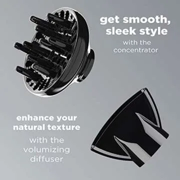 Conair INFINITIPRO Hair Dryer - Ionic, Fast & Versatile