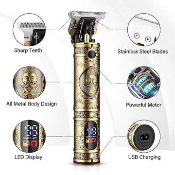 GSKY Men's Hair Clippers & Beard Trimmer Kits for All