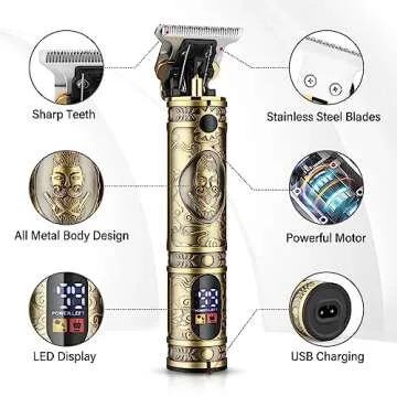 GSKY Men's Hair Clippers & Beard Trimmer Kits for All