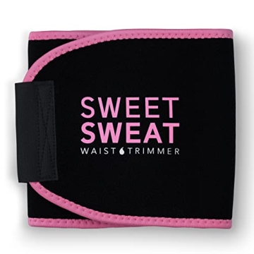 Sports Research Sweet Sweat Coconut Stick + Sweet Sweat Pink Waist Trimmer (Medium)
