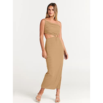 ANRABESS Sexy Cutout Maxi Dress Summer Evening Wear