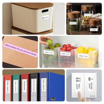 Portable ORGBRO X1 Label Maker for Effortless Organization