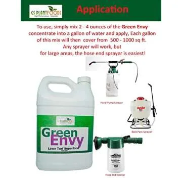 Green Envy Liquid Lawn Fertilizer for All Grass Types