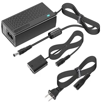 Kimaru AC-PW20 Dummy Battery Kit - Uninterrupted Power for Sony Cameras