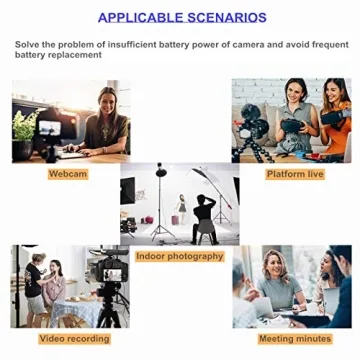 Kimaru AC-PW20 Dummy Battery Kit for Sony Cameras