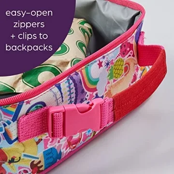 Highlights Unicorn Lunch Box for Kids - Insulated Rainbow Design