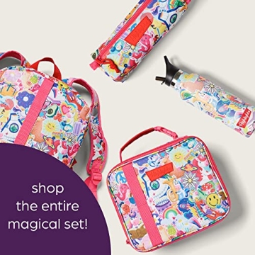 Highlights Unicorn Lunch Box for Kids - Insulated Rainbow Design