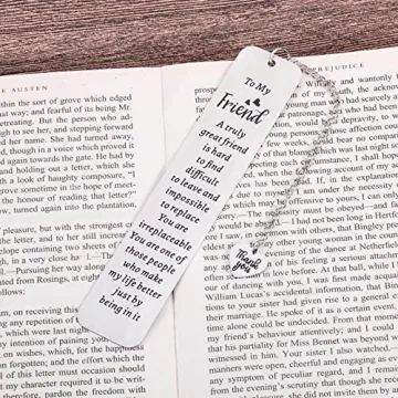 Friendship Bookmark Gift for Best Friend