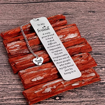 Friendship Bookmark Gift for Best Friend