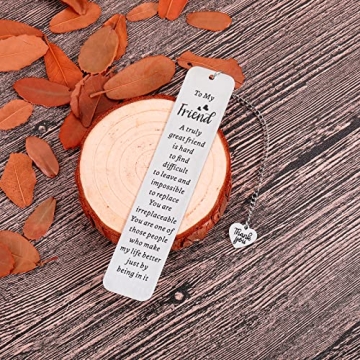 Friendship Bookmark Gift for Best Friend