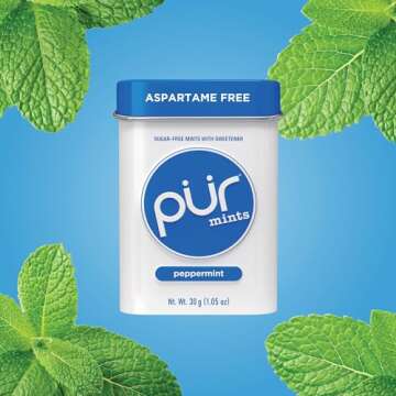 PUR Mints | Sugar-Free Peppermint Flavor & Allergen-Free