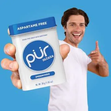 PUR Mints | Sugar-Free Peppermint Flavor & Allergen-Free