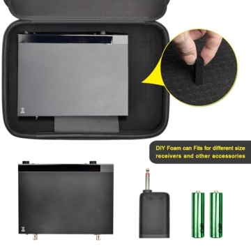 Large Wireless Microphone Case for JBL & Shure
