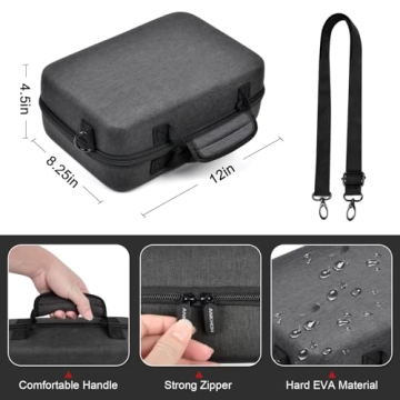 Large Wireless Microphone Case for JBL & Shure
