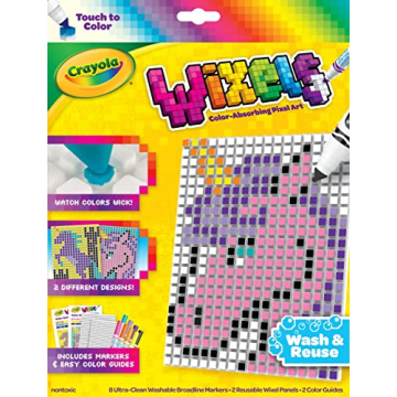 Crayola Wixels Unicorn Activity Set for Kids - Fun Pixel Art!