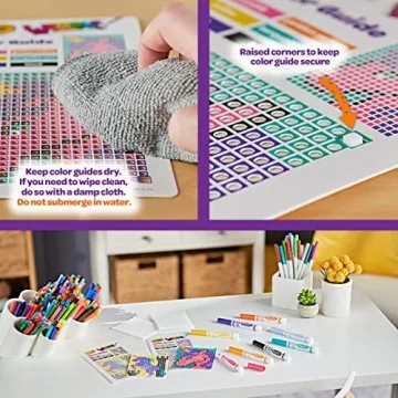 Crayola Wixels Unicorn Activity Set for Kids - Fun Pixel Art!